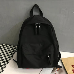 Canvas Women Backpack Anti-theft Girls School Bag