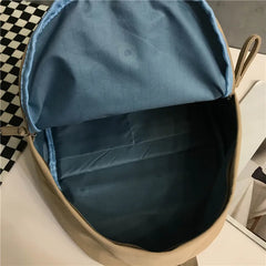 Canvas Women Backpack Shoulder Bag Anti-theft