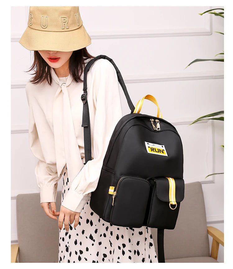 Oxford Cloth Shoulder Bag For Girls Travel School Bag