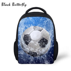 Kids School Bags Ball Pattern Children Shoulder Book Bag Kindergarten Bag