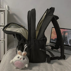 Large Capacity Casual College Bookbag for Boys Girls Student