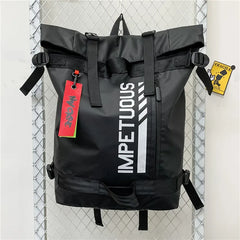 Men College Student School Bag High Capacity Sports Backpack