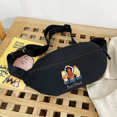 Backpack Organizer Shoulder Waist Chest Bags Men and Women Print Clutch Mini Cro