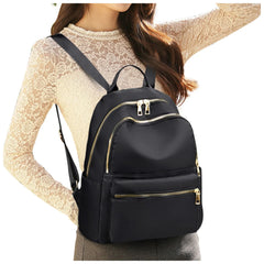 Oxford Anti-theft Backpack for Women, Girls School Bag