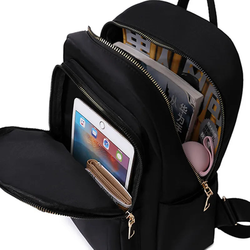 Women's Oxford Backpack Shoulder Bag