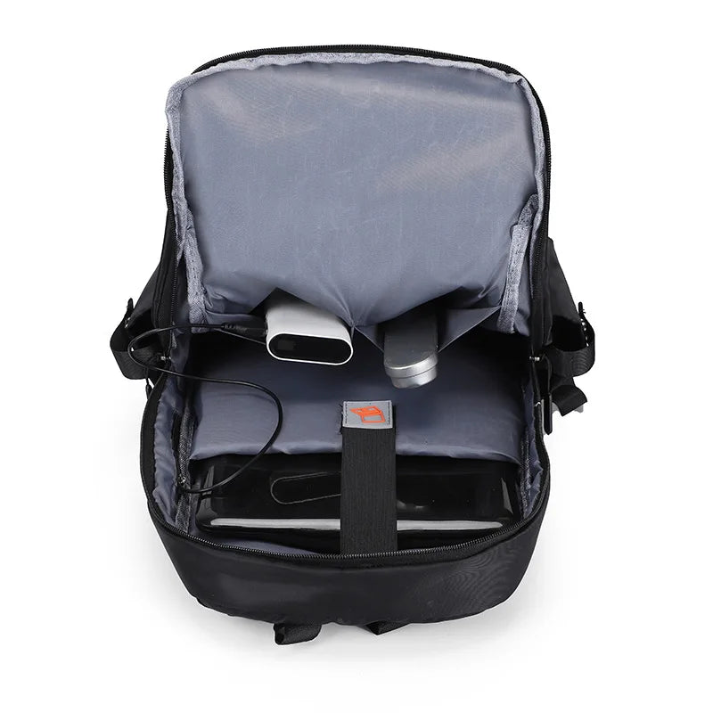 Waterproof Schoolbag with USB Anti-theft Computer Bag