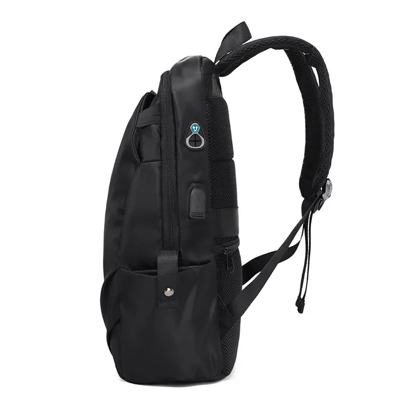 Waterproof Schoolbag with USB Anti-theft Computer Bag