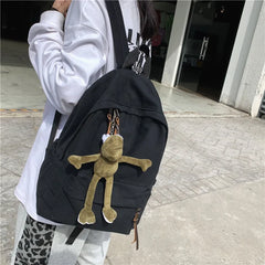Waterproof Student Schoolbag Men Women Teenage Girls School Rucksack