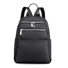 Waterproof Nylon Women's Backpack Large School Shoulder Bag