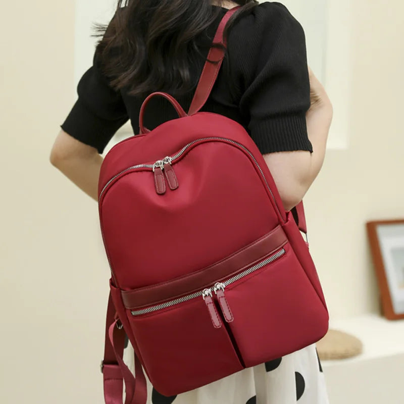Women Oxford Cloth Shoulder Bags School Bags for Teenage Girls