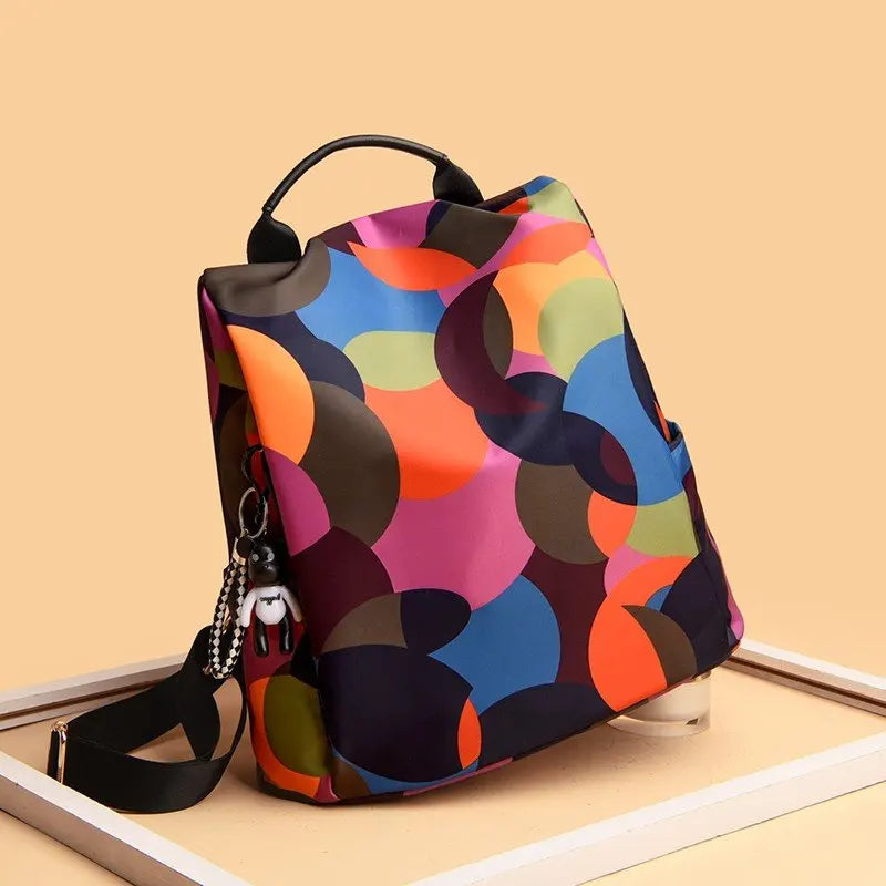 Waterproof Anti-thef Women Backpack Oxford School Bags
