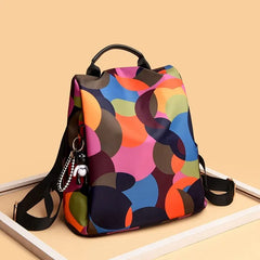 Waterproof Anti-thef Women Backpack Oxford School Bags