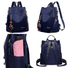 Waterproof Oxford Cloth School Bags for Teenage Girls Ladies Shoulder Bags