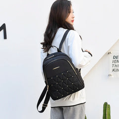 Women Travel Backpack Nylon Waterproof School Shoulder Bag