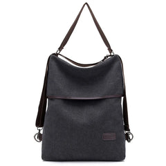 Canvas Anti-Theft Travel Backpack for Girls Teenager