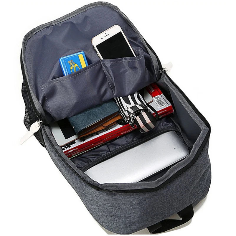Teenagers Travel Laptop Backpack High Nylon Men's