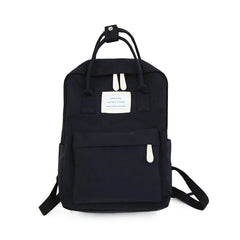 Canvas Travel Backpack School Bags for Teenage Girls Boys
