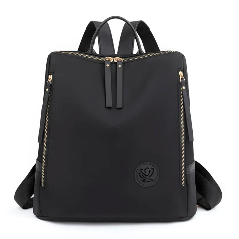 Women Waterproof Oxford School Backpack for Teenage Girls