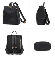 Women Waterproof Oxford School Backpack for Teenage Girls