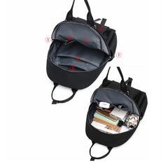 Women's Waterproof Nylon Backpack Travel Bag