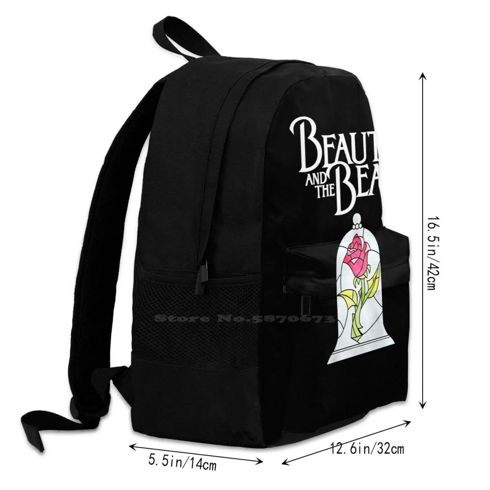 Beauty and the Beast Belle Tale As Old As Time Backpack