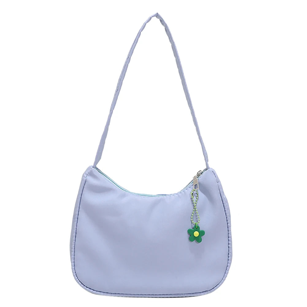 Nylon Underarm Bags Women Casual Shoulder Handbags