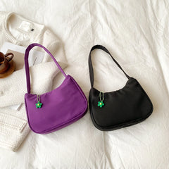 Nylon Underarm Bags Women Casual Shoulder Handbags