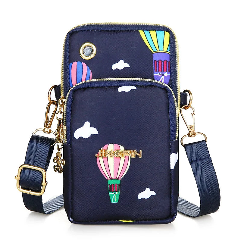 Balloon Mobile Phone Pouch Crossbody Bag for Women