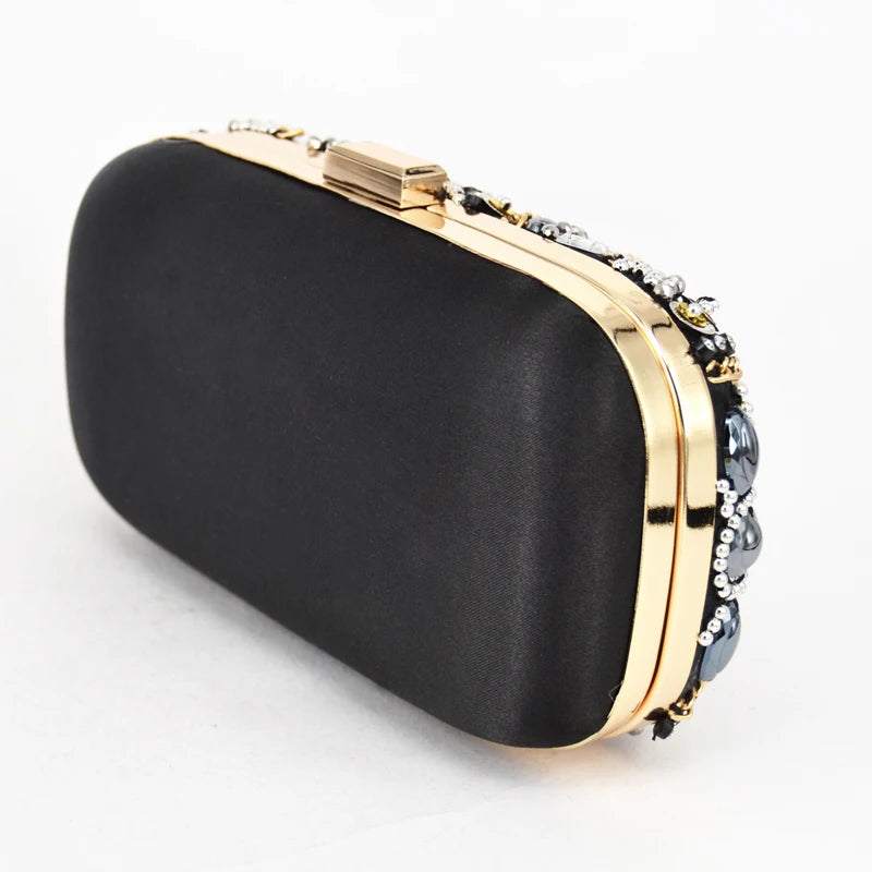 Beaded Evening Bags Women Party Purse Wedding Clutches
