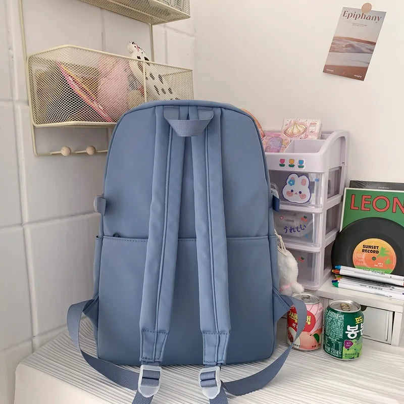 High Capacity Women Backpack Female Leisure Travel Mochila