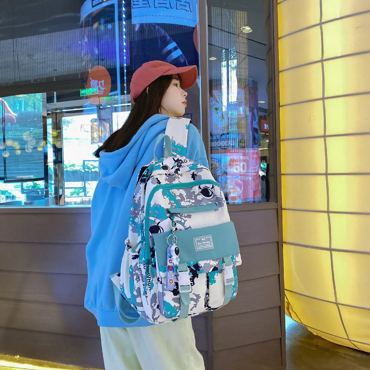Big Student Laptop Backpack Girls School Bag Women Backpack Female Leisure