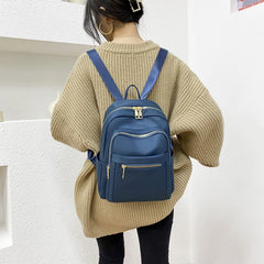 Women's Oxford Shoulder Bag School Rucksack Backpack