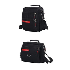 Nylon Messenger Crossbody Bag for Women Men