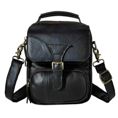 Leather Male Casual Waist Belt Satchel Shoulder Bag 2074
