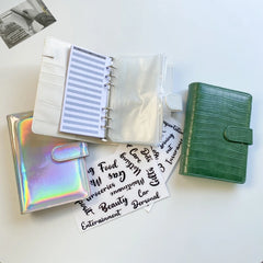 Budget Notebook and Cash Organizer Wallet A6 PU Long Purses