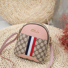 Bow Silk Scarf Women Backpack Girls Mini Small School Bckpack Casual Travel