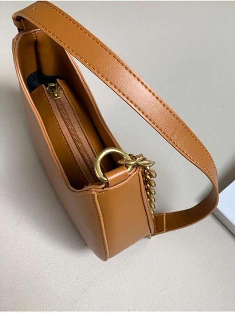 Women's Pu Leather Shoulder Bag Casual Tote Handbag