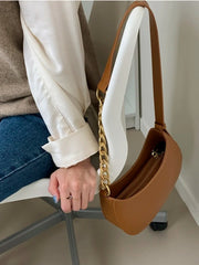 Women's Pu Leather Shoulder Bag Casual Tote Handbag