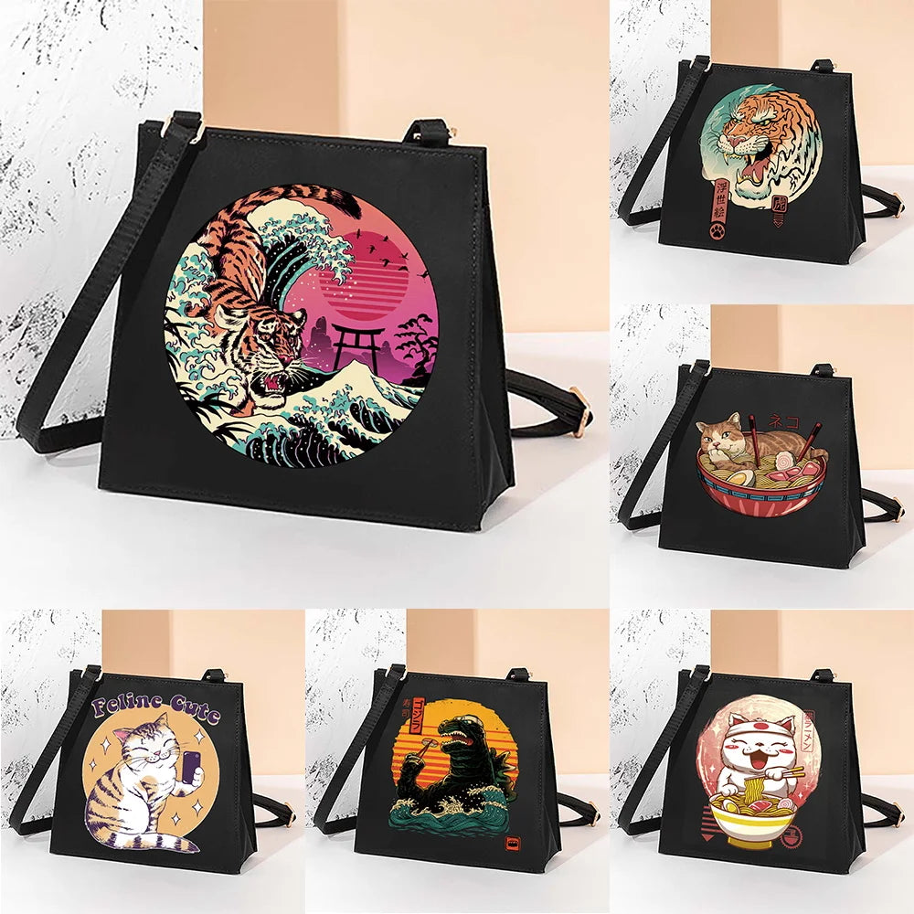 Casual Small Messenger Bag Women's Tote Bag Travel Purse