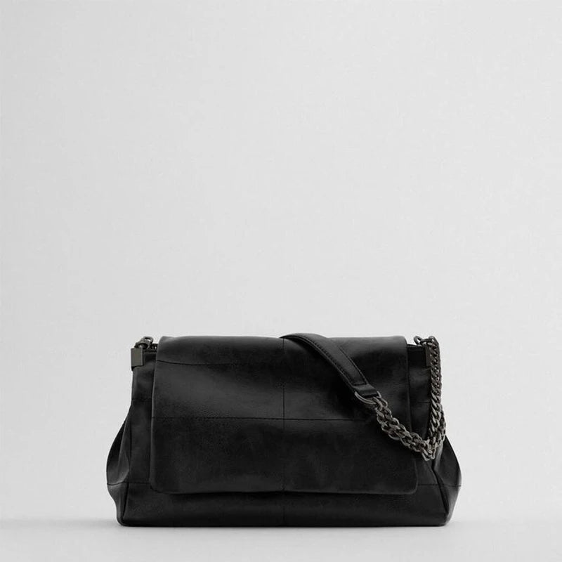 Women Shoulder Bags Classic Handbags Metal Chain Crossbody Bags