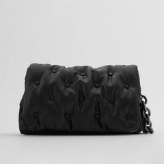 Women Shoulder Bags Classic Handbags Metal Chain Crossbody Bags