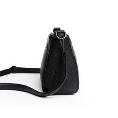 Women's PU Leather Messenger Bag Vintage Handbag Solid Shoulder Crossbody Pack