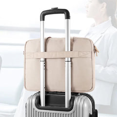 Women's Laptop Bag for MacBook 13 14 15.6 Inch, Crossbody Shoulder Briefcase