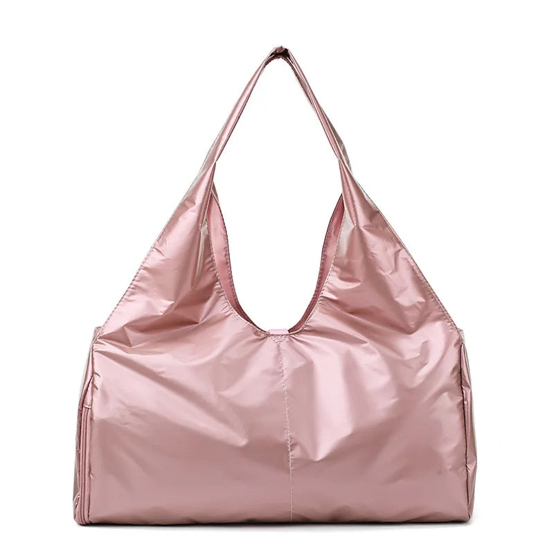 High Capacity Sports Yoga Bag Bright Shoulder Bag