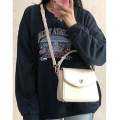 Burgundy Women Shoulder Bags Square Crossbody Bag Female Handbags
