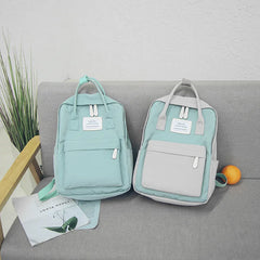 Canvas Backpack Women Anti-theft Travel Backpack School Bags for Teenage Girls