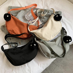 Canvas Crossbody Bags for Women Large Capacity Casual Shoulder Bag