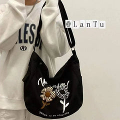Japanese Retro Messenger Bag for Women Students