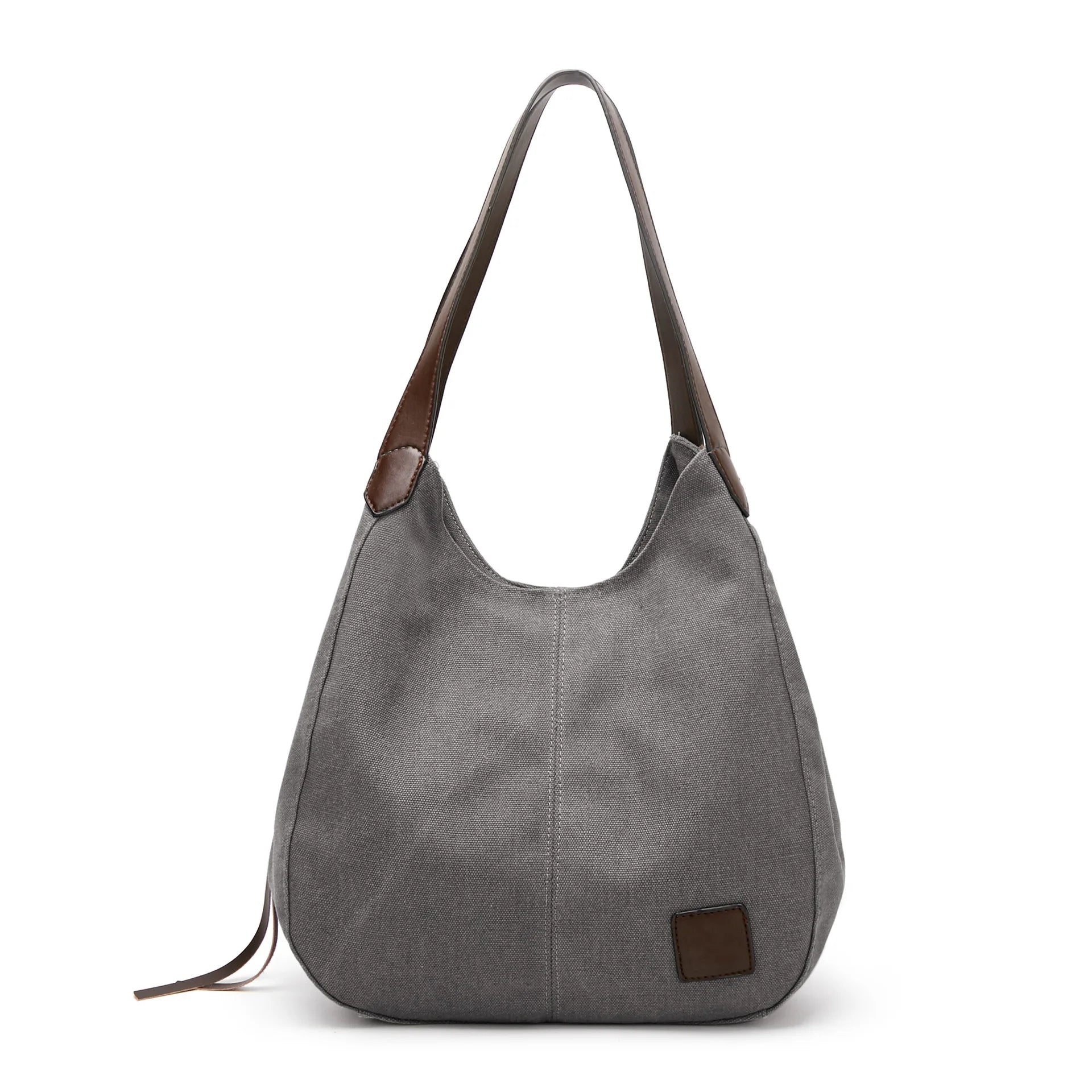 Canvas Shoulder Bag Female High Shopper Totes Casual Top-handle Bag
