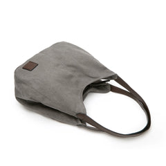 Canvas Shoulder Bag Female High Shopper Totes Casual Top-handle Bag